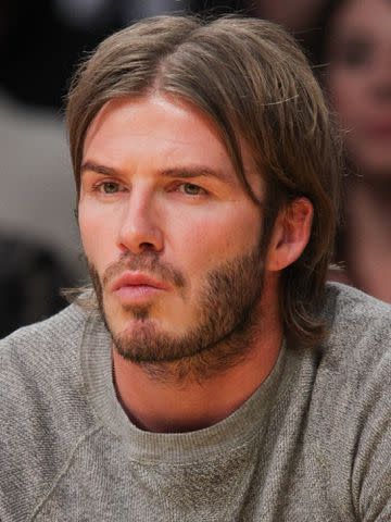 Noel Vasquez/Getty David Beckham attends a game between the Detroit Pistons and the Los Angeles Lakers on January 4, 2011, in Los Angeles, California.
