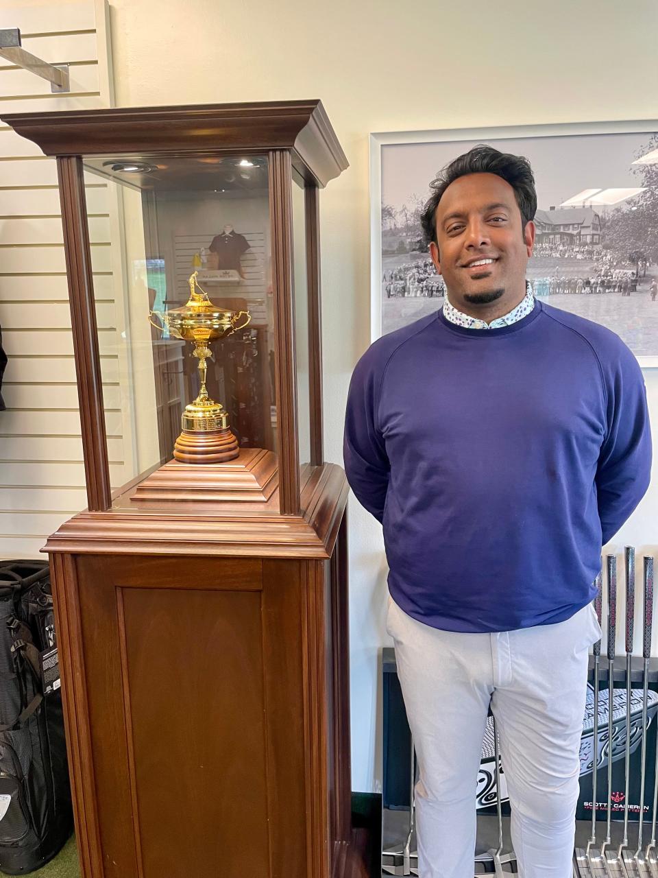 Thomas Fernandes, Worcester CC senior assistant golf pro, is the NEPGA Assistant Golf Pro of the Year.