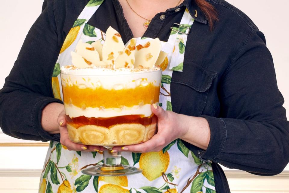 No trifling matter: Jemma Melvin’s winning recipe  (Nicky Johnston/BBC/PA Wire)