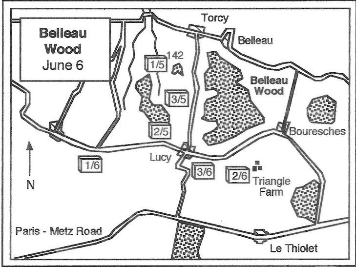 The location of Strain's death is in the area between Triangle Farm and Le Thiolet