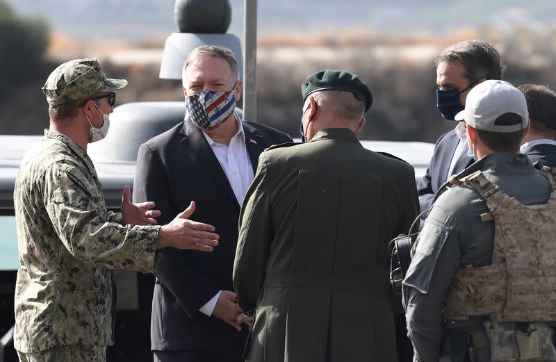 U.S. Secretary of State Mike Pompeo visits Greece