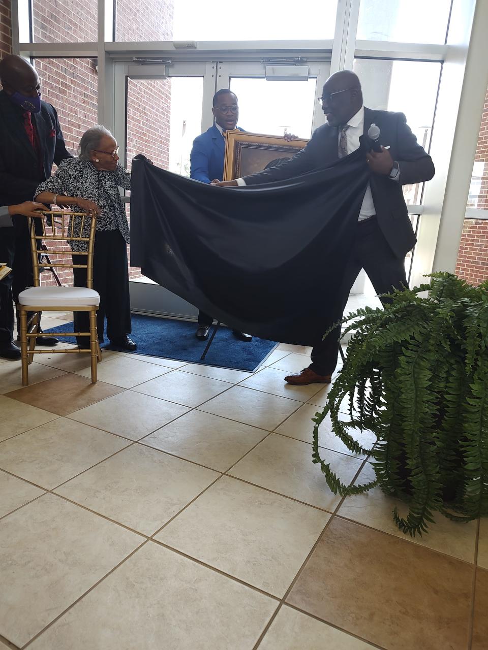Anne Richardson Gayles-Felton was honored on June 4, 2022, on her 99th birthday, with a portrait unveiling and birthday party at Fort Valley University in Georgia.