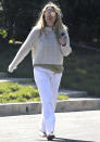 <p>Kate Hudson goes out for her daily exercise on Friday in Los Angeles.</p>