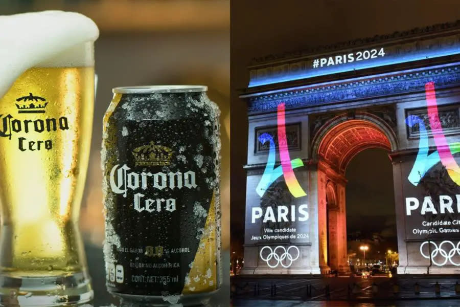Corona cero será la cerveza oficial de los Juegos Olímpicos París 2024
