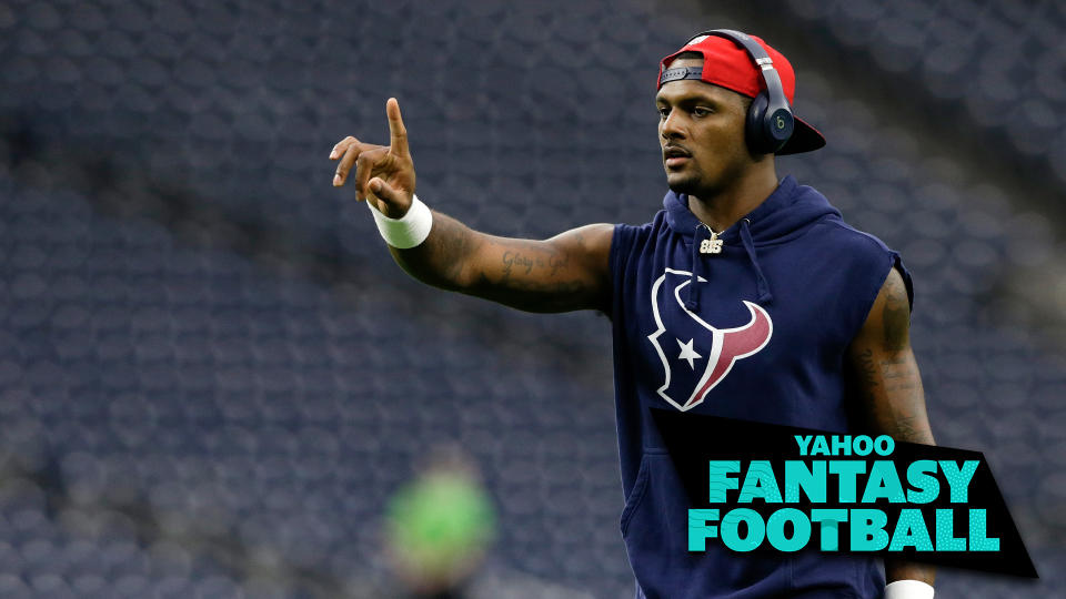 The Houston Texans made a splash with a number of trades over Labor Day weekend. Liz Loza & Matt Harmon discuss on the latest Yahoo Fantasy Football Podcast. (Photo by Tim Warner/Getty Images)