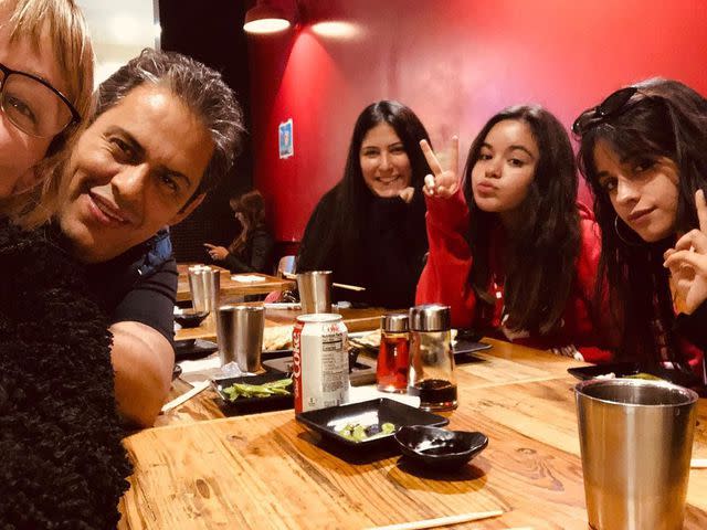 <p>Camila Cabello Instagram</p> Camila Cabello with her family in 2019.