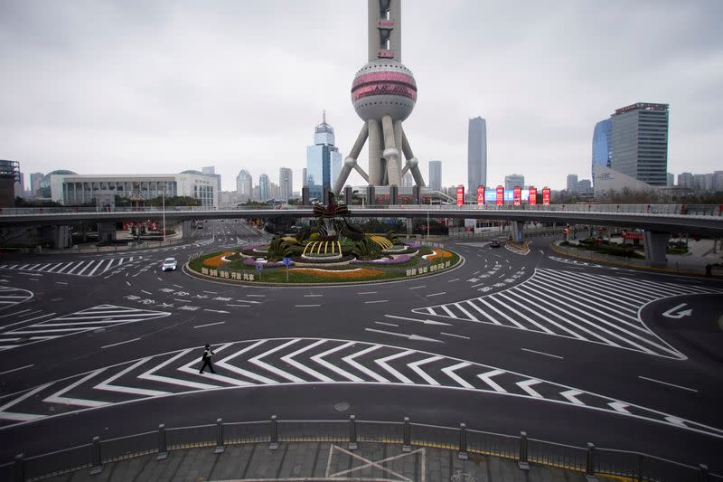 The Wider Image: As Chinese cities become ghost towns, some seek out the space