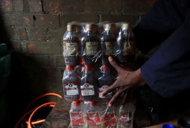 Zimbabwe clamps down on "backyard brewers" as fake booze booms