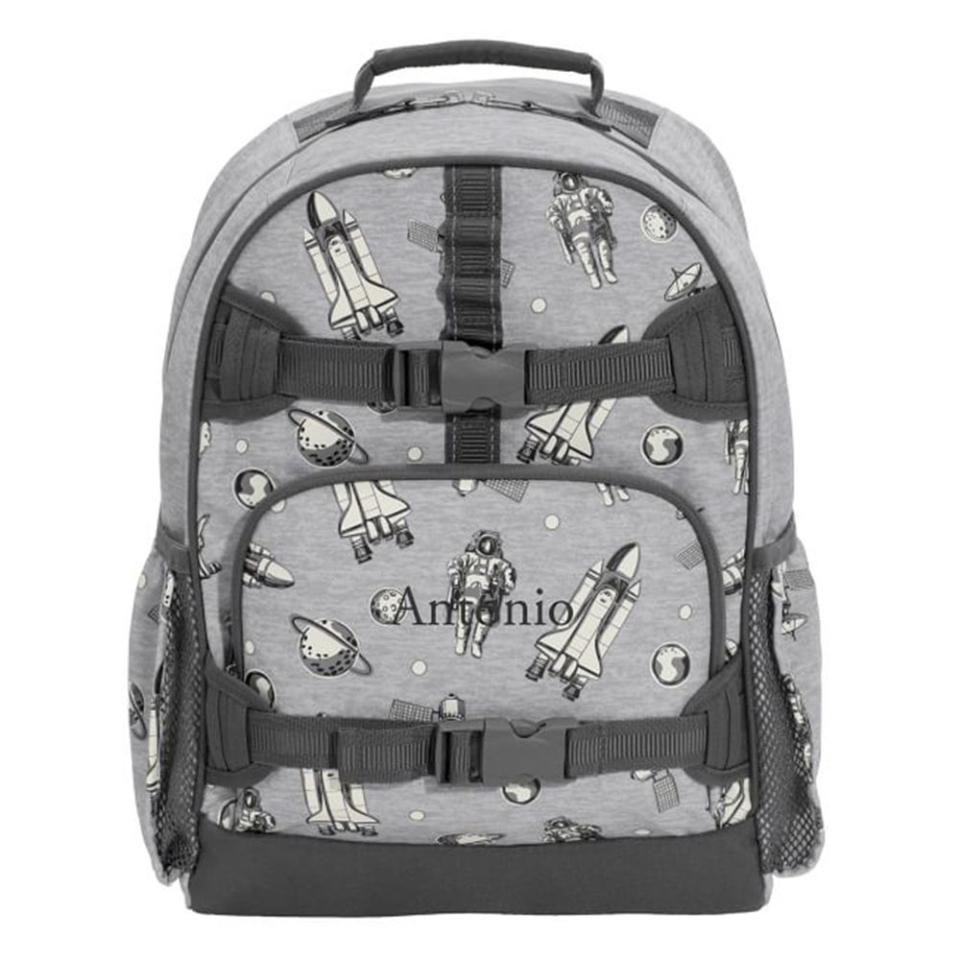 <p><a href="https://go.redirectingat.com?id=74968X1596630&url=https%3A%2F%2Fwww.potterybarnkids.com%2Fproducts%2Fmackenzie-recycled-gray-space-flight-glow-in-the-dark-backpacks%2F&sref=https%3A%2F%2Fwww.redbookmag.com%2Ffashion%2Fg44674673%2Fgirls-backpacks-bookbags%2F" rel="nofollow noopener" target="_blank" data-ylk="slk:Shop Now;elm:context_link;itc:0;sec:content-canvas" class="link ">Shop Now</a></p><p>PBK Glow-in-the-Dark Space Backpack</p><p>potterybarnkids.com</p><p>$1.00</p>