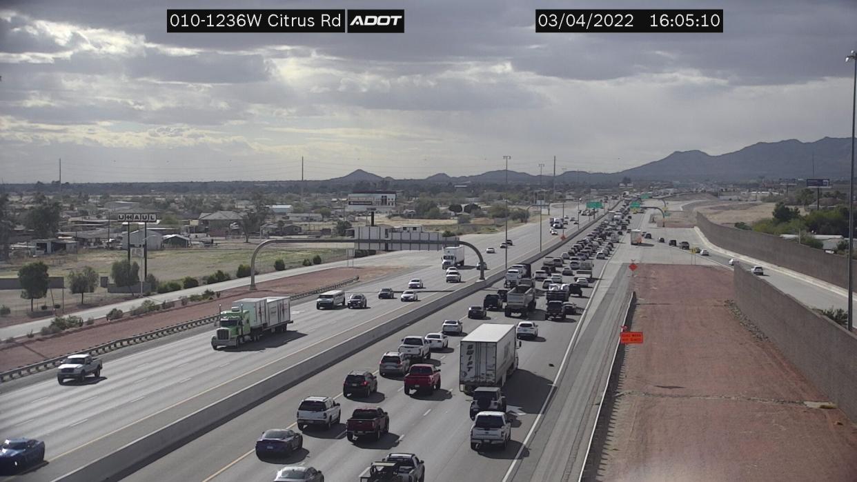 Interstate 10 is one of the Phoenix freeways that will be affected by improvement projects this weekend.