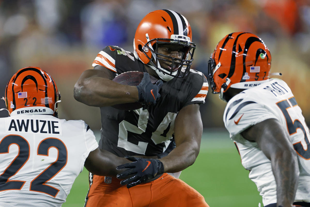 NFL on Instagram: Nick Chubb and Jim Brown shared a special bond 