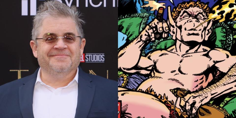 Patton Oswalt voices Pip the Troll in Eternals