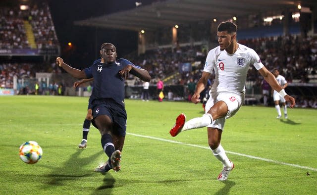 Ibrahima Konate in action for France Under-21s