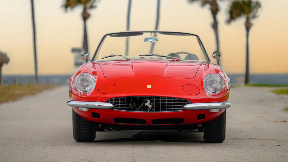 A 1967 Ferrari 365 California Spyder by Pininfarina.