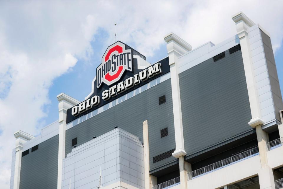 The Ohio State University's football stadium, May 18, 2019, in Columbus, Ohio. (AP)