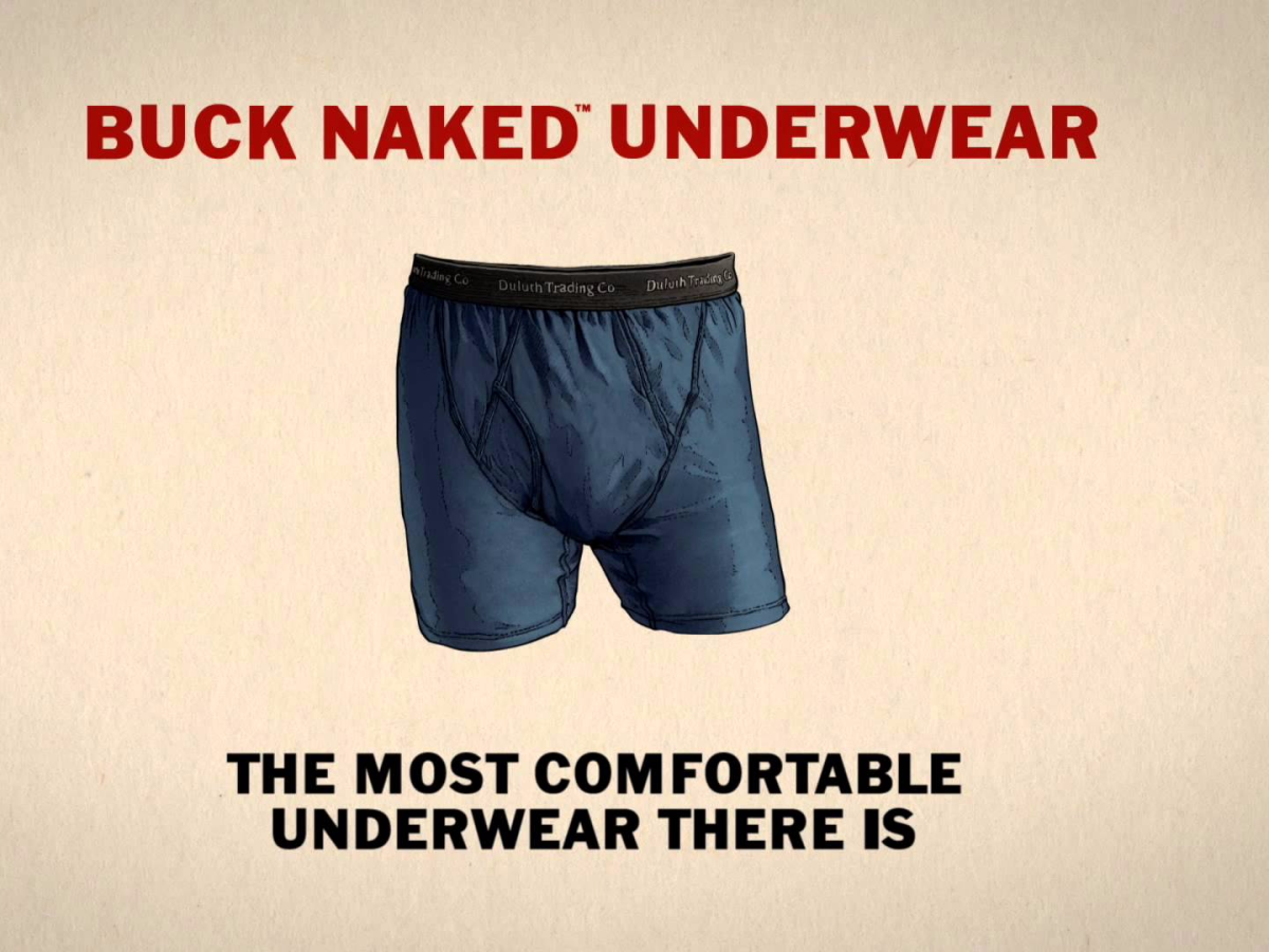 Duluth Trading Buck Naked Underwear 