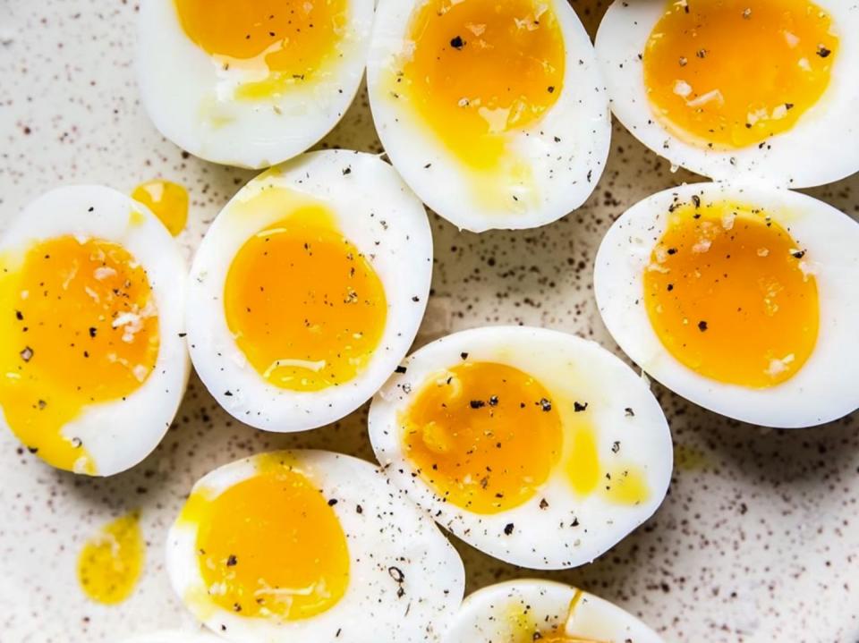 5) Egg yolks