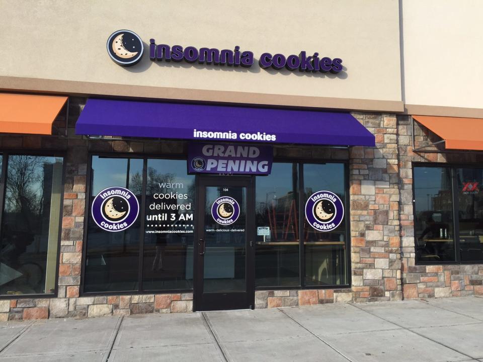 In honor of the solar eclipse, Insomnia Cookies is offering one free classic cookie with any $5 purchase in-store on online.