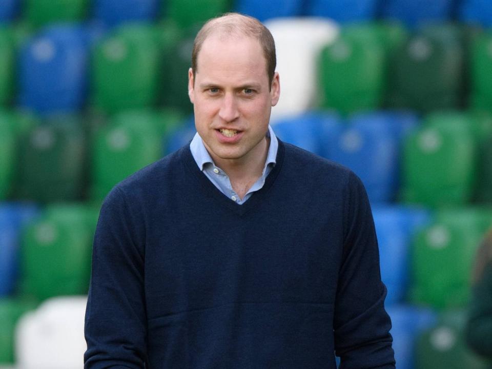 Prinz William leistet der englischen Fußballnationalmannschaft Beistand. (Bild: imago/i Images)