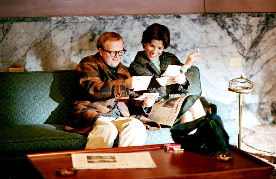 Toby Jones, Truman Capote, Sandra Bullock, Harper Lee, Infamous