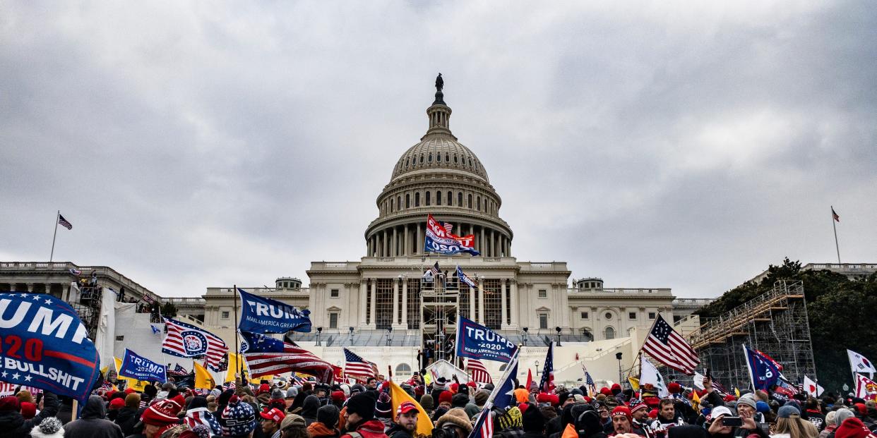 capitol siege trump supporters