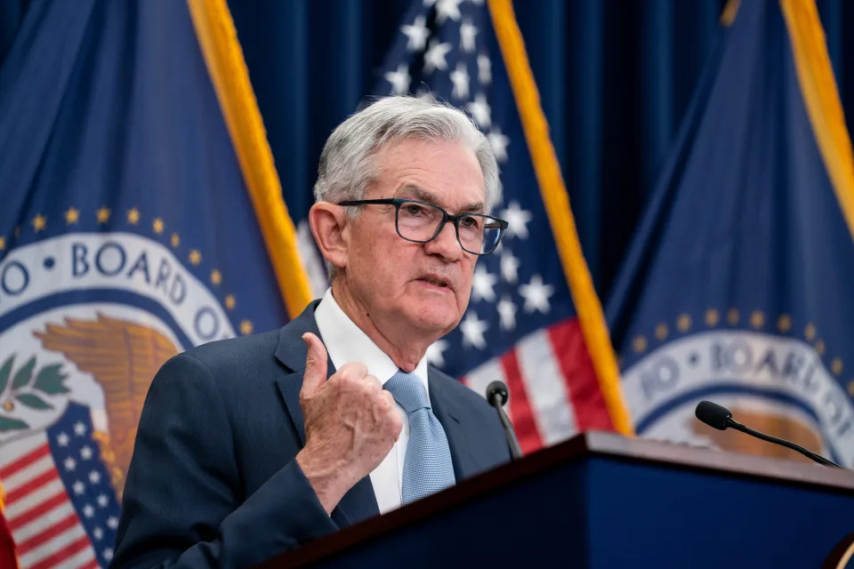 U.S. Federal Reserve Chair Jerome Powell attends a press conference in Washington, D.C., the United States, on Dec. 14, 2022. The U.S. Federal Reserve on Wednesday hiked interest rates to their highest point in 15 years, signaling that the central bank&#39;s battle against inflation is far from finished. (Photo by Liu Jie/Xinhua via Getty Images)