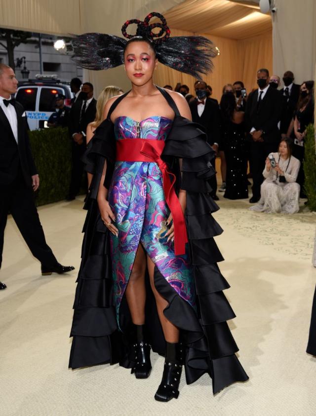 Naomi Osaka's Met Gala Outfit Was Inspired by Haiti and Japan