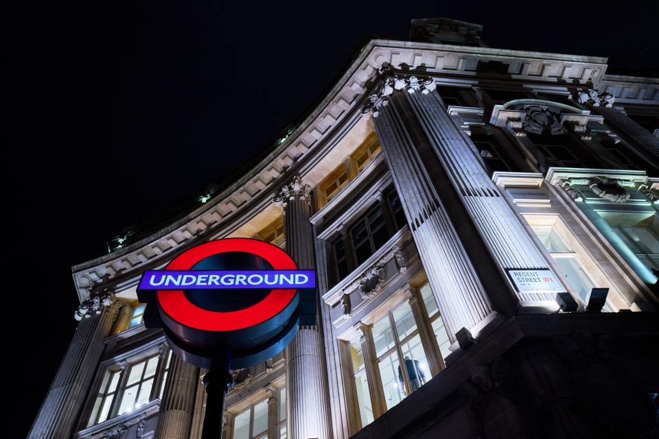 The incident occurred at Oxford Circus Tube Station (John Walton/PA) (PA Archive)