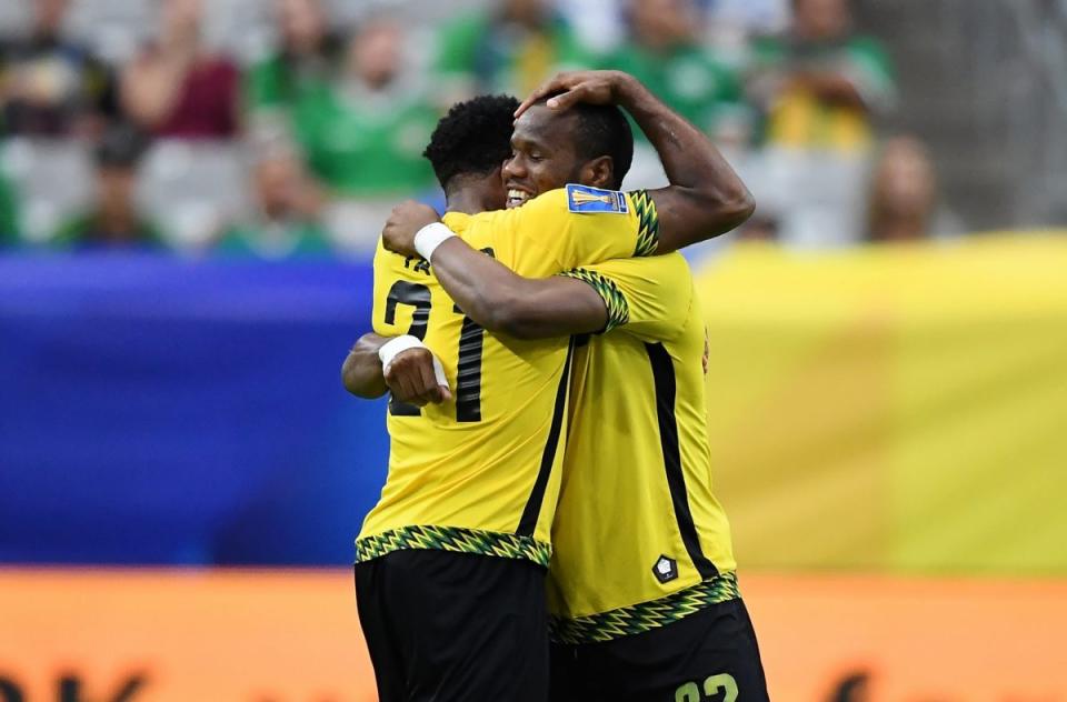 The Reggae Boyz are headed to their second consecutive Gold Cup semifinal. (Getty)