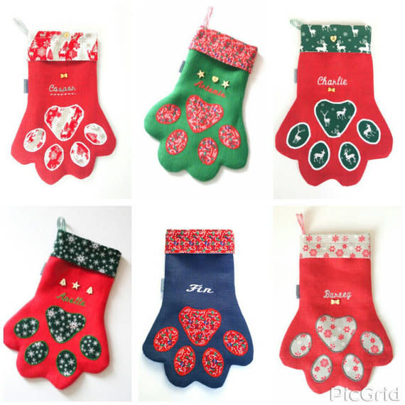 Christmas stockings for pets