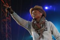 Justin Timberlake on Pharrell Williams:<br><span>Pharrell Williams is having </span><i>way too much fun</i><span>. </span>At 41 and still with the swagger and appearance of a college kid, he has been the biggest part of our soundtrack for the past 15 years. And you will never see him doing it without a smile on his face.