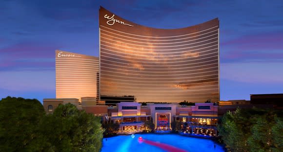 Wynn' Encore resort in Las Vegas.