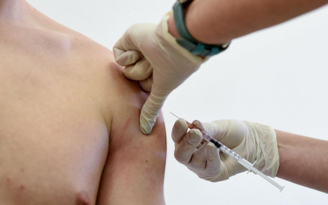 Rucklow county reported 153 cases of measles, which can cause lasting damage - AFP