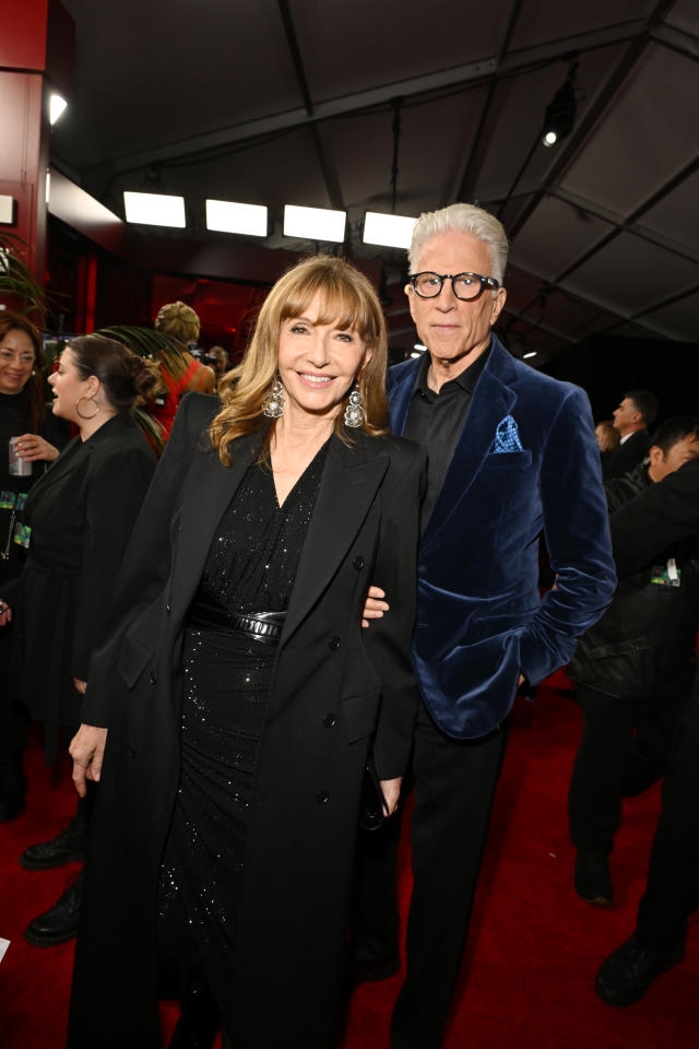 Date Night! Ted Danson and Mary Steenburgen Look so in Love on 2024 Grammys  Red Carpet