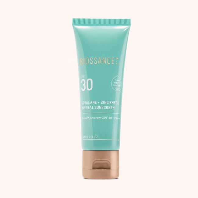 Biossance Squalane + Zinc Sheer Mineral Sunscreen