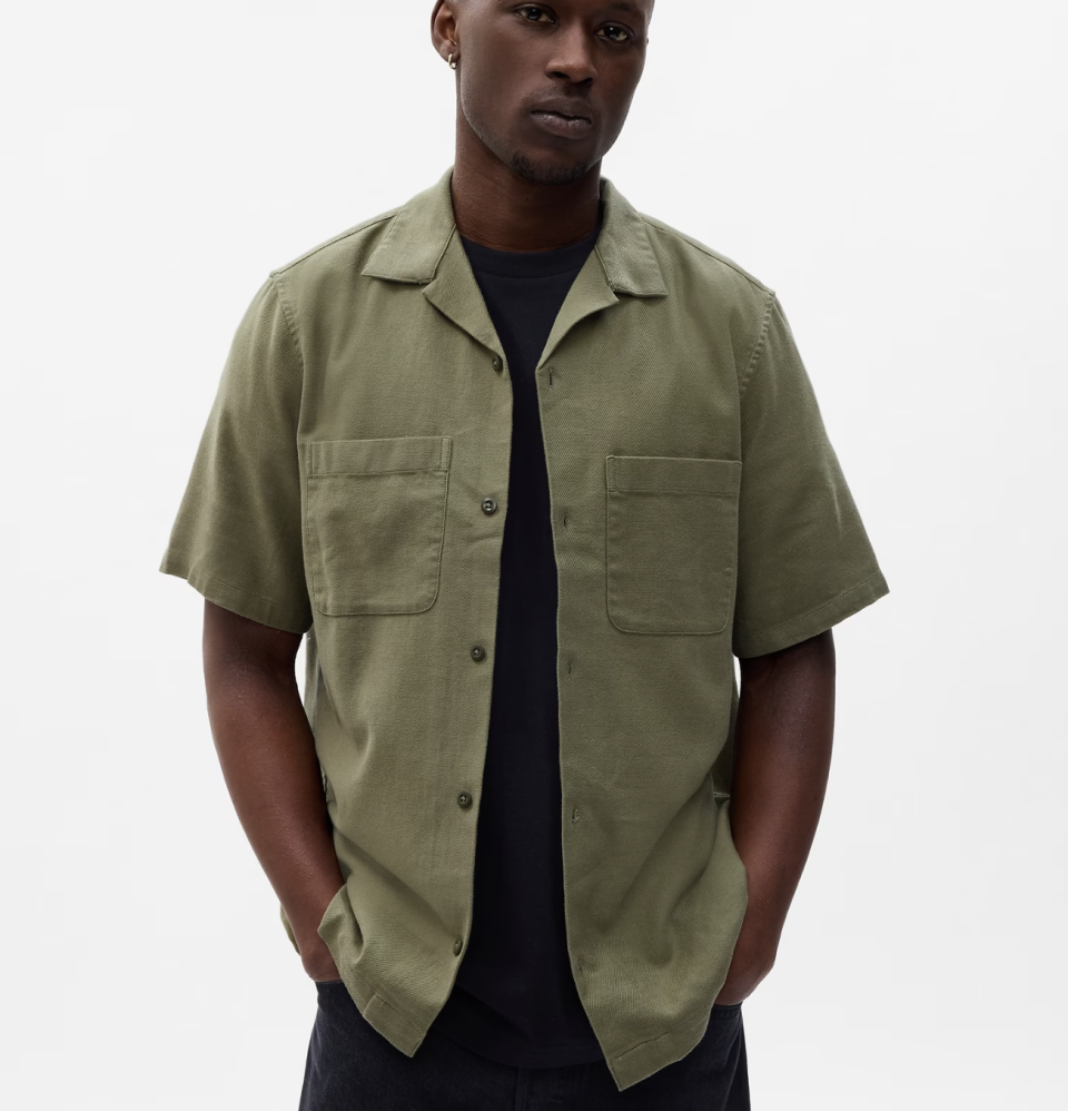 Twill Utility Shirt (Photo via Gap)