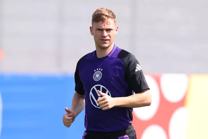 Bayern Munich midfielder Joshua Kimmich