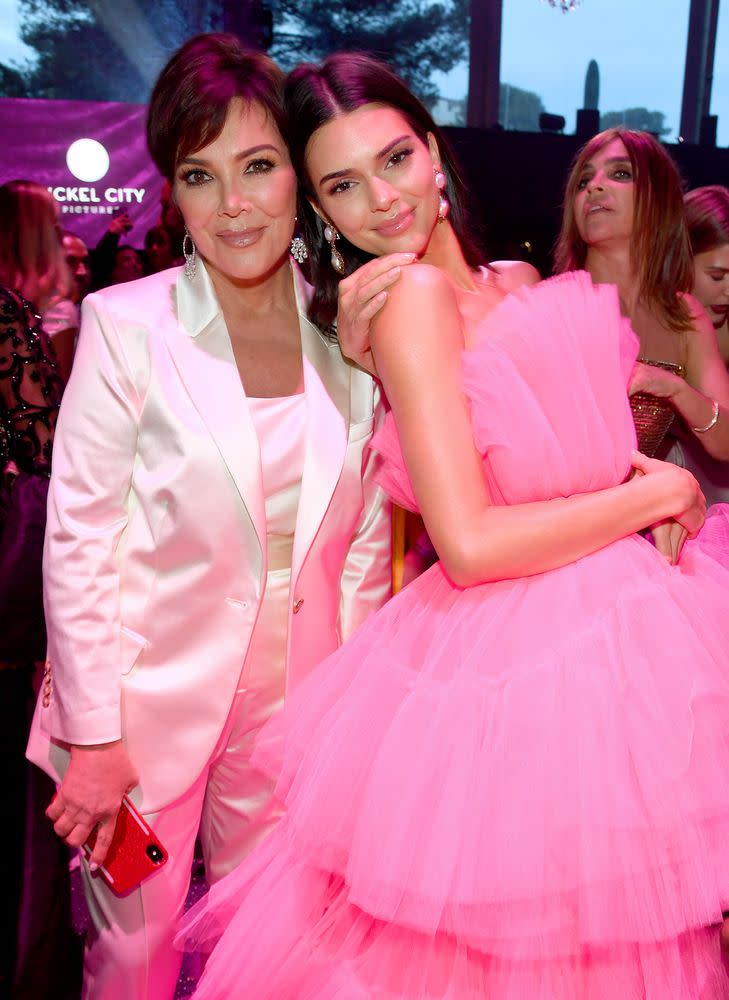 Kris Jenner and Kendall Jenner | Daniele Venturelli/amfAR/Getty