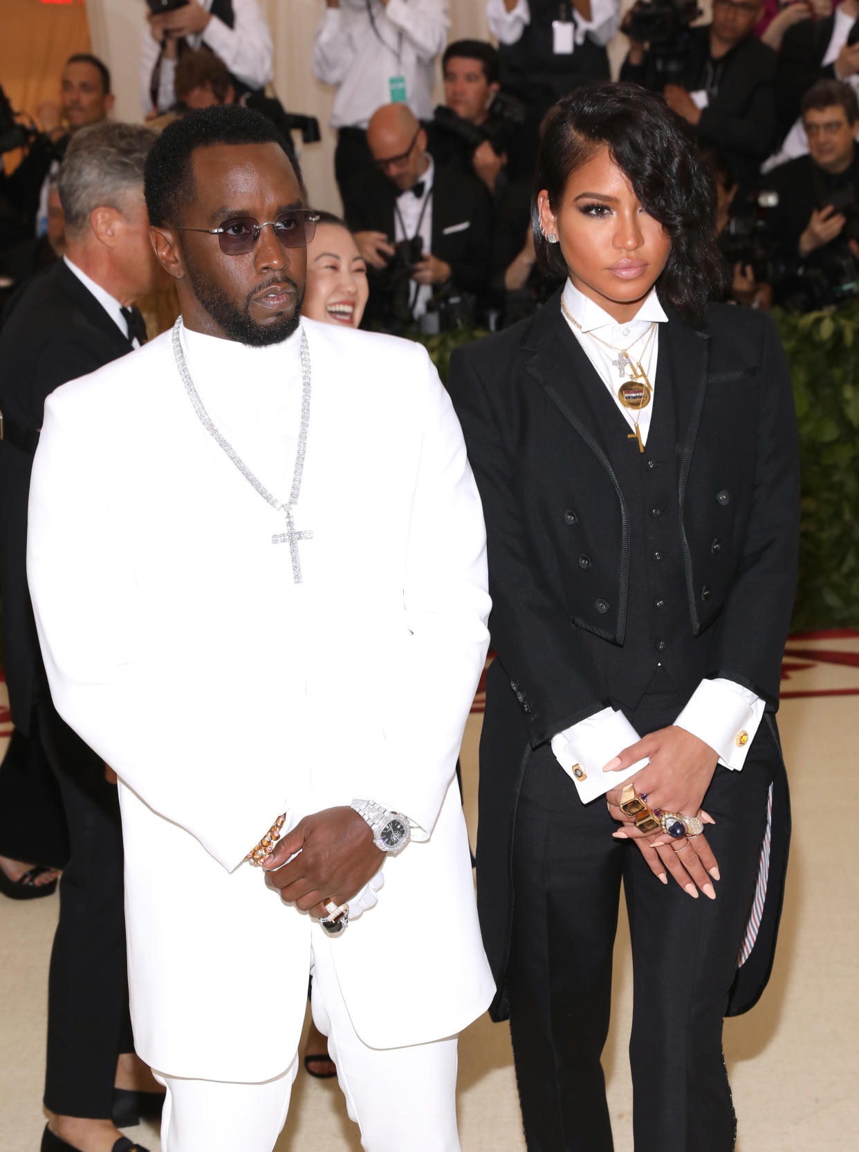 Sean Combs and Cassie Ventura (Photo by Amy Sussman/WWD/Penske Media via Getty Images)
