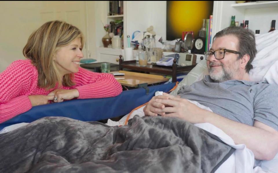 Kate Garraway with husband Derek Draper, who died in January this year