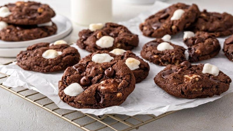 Hot Chocolate Cookies