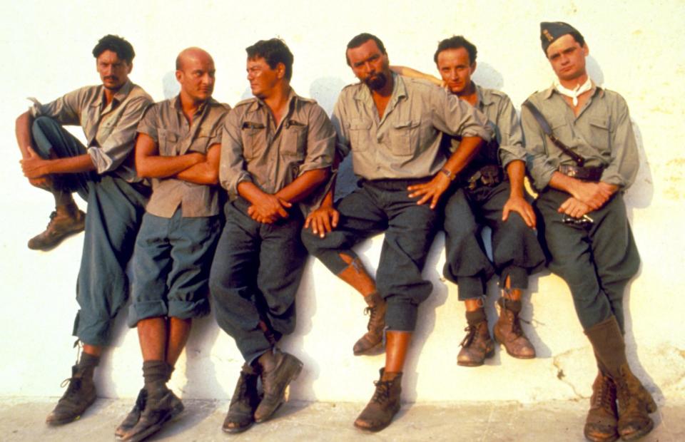 In the 1991 film Mediterraneo, a platoon of Italian soldiers are stranded on a tiny Greek island  - Alamy