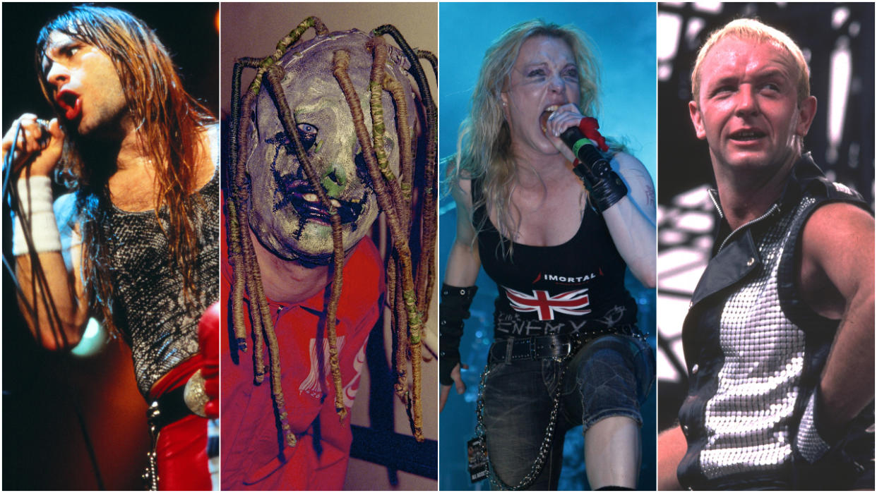  Bruce Dickinson, Corey Taylor, Angela Gossow and Rob Halford. 