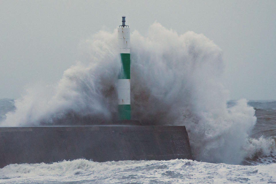 Storm Eleanor shows her power