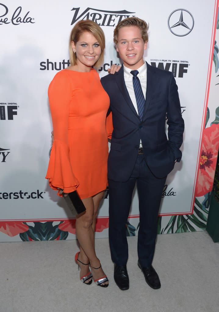 <p>Candace Cameron Bure’s Son Lev & Elliot Dunham</p>