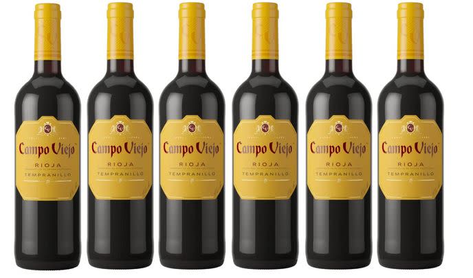 Save 25% on six bottle of Campo Viejo Rioja