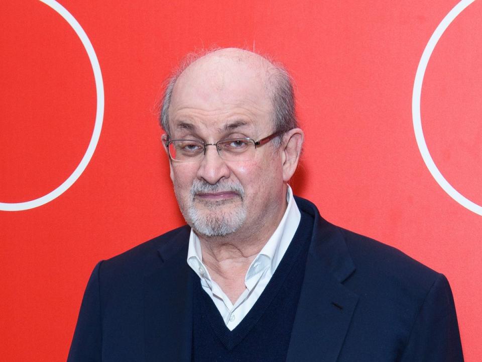 Salman Rushdie pictured in 2018 (Getty Images)