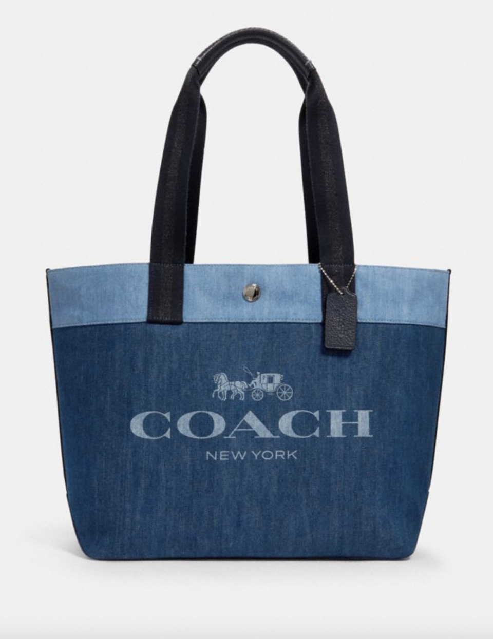 Denim Tote (Photo via Coach Outlet)