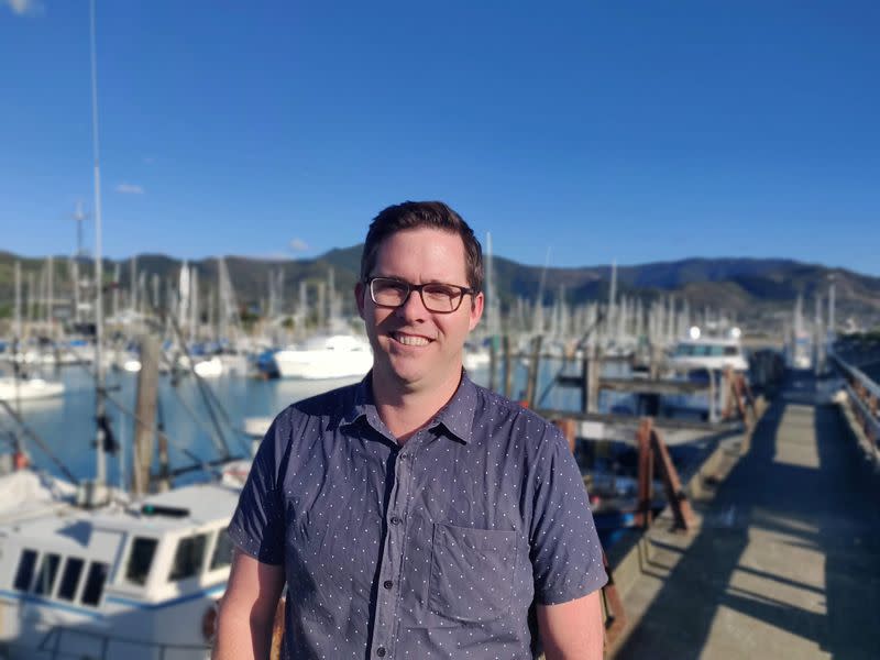 Chris Rodley, CEO and Founder of New Zealand based tech firm SnapIT, poses for a photo in Nelson