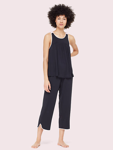 Jersey blend sleeveless pj set. Image via Kate Spade.